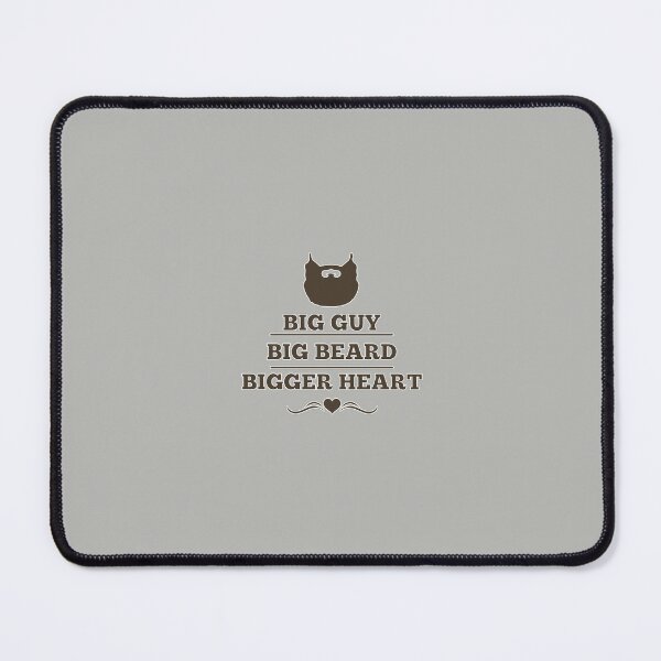 Item preview, Big Guy Big Beard Bigger Heart designed and sold by hotsaucefactory.