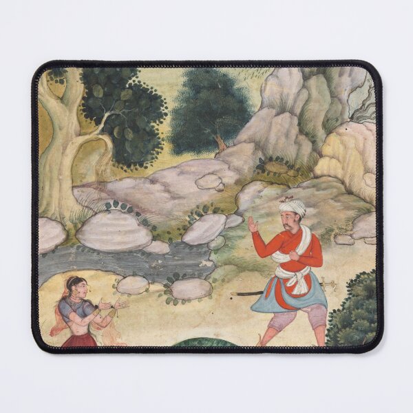 Item preview, Lovers Parting  designed and sold by HinduArtGallery.