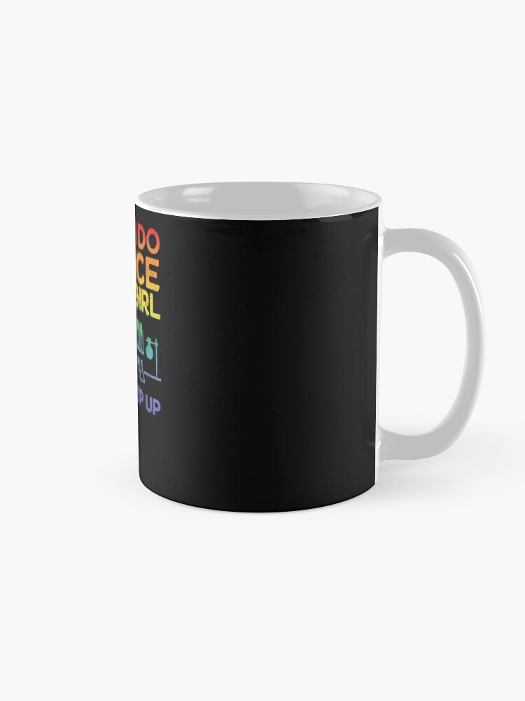 Alternate view of Funny Know Science Like A Girl Cool Scientific Mug
