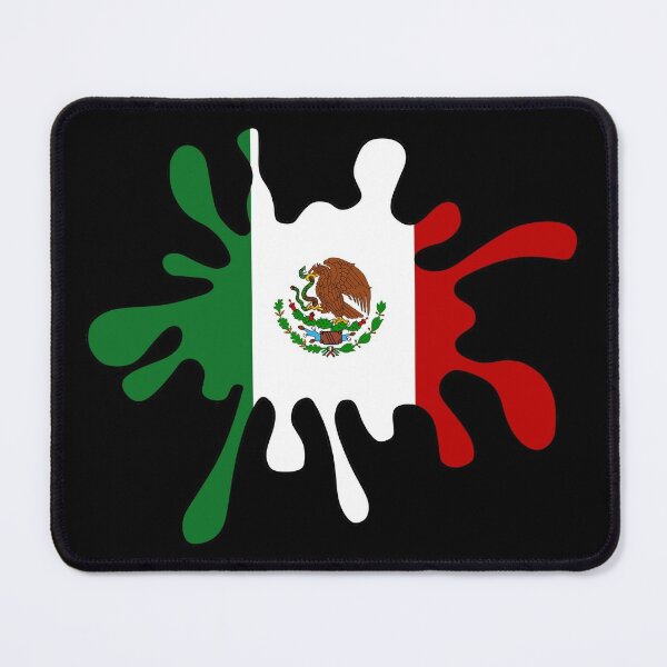 Mexico Flag Mexican Paint Splat Pin for Sale by Inspired Images