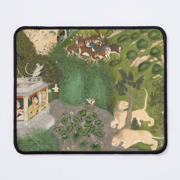 Item preview, Ladies Shooting from a Pavilion designed and sold by HinduArtGallery.