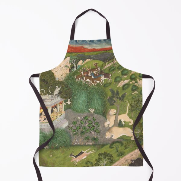Item preview, Ladies Shooting from a Pavilion designed and sold by HinduArtGallery.