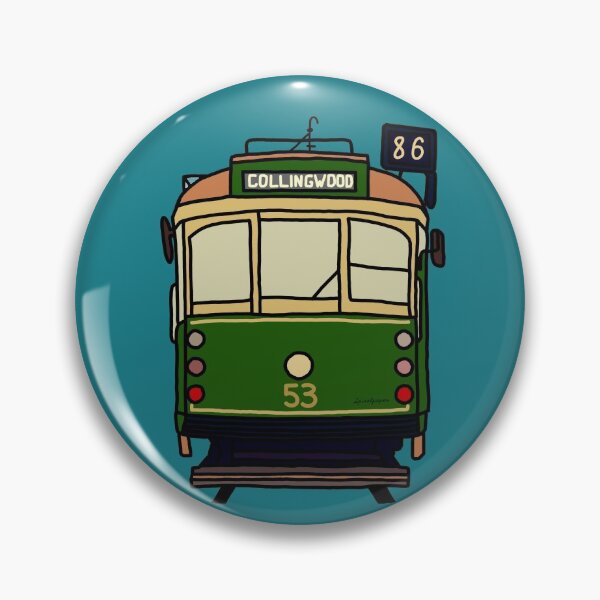 Item preview, Melbourne Tram No. 86 to Collingwood designed and sold by spiralpaper.