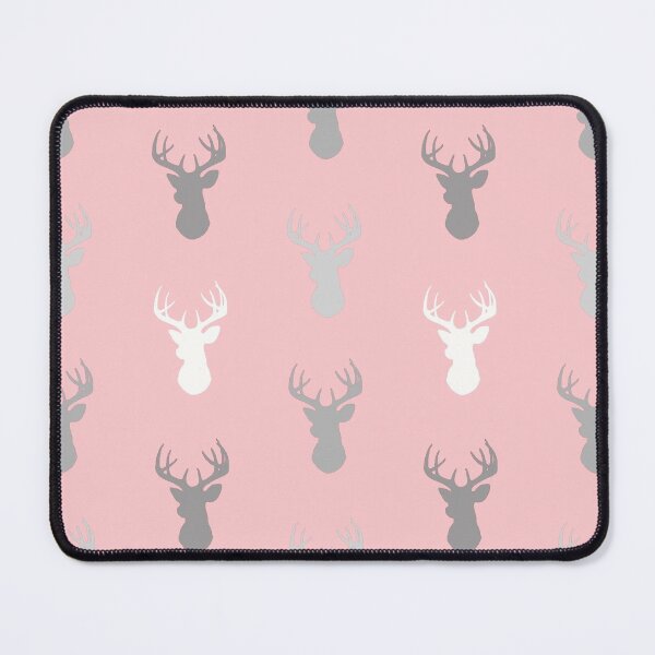 Item preview, Deer in Pink and Grey designed and sold by SugarPineDesign.