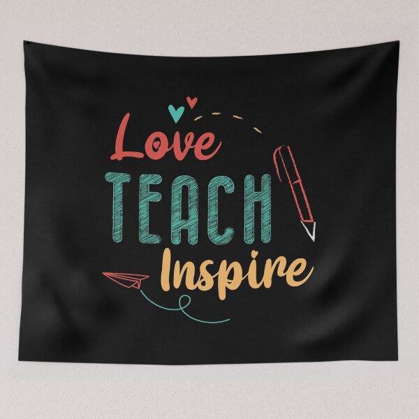Item preview, Teach Love Inspire ,  Best Gift Idea For Teachers, World Teachers Day 2021 designed and sold by RedHive.