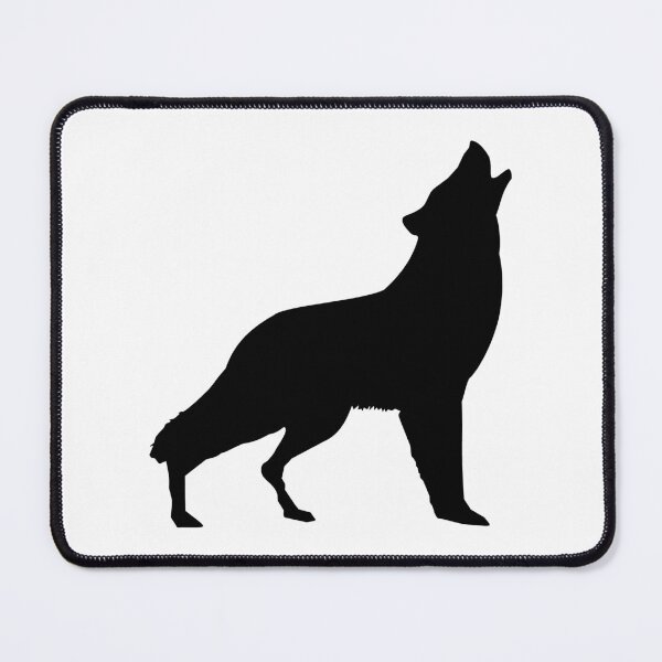 Item preview, Wolf silhouette designed and sold by fourretout.