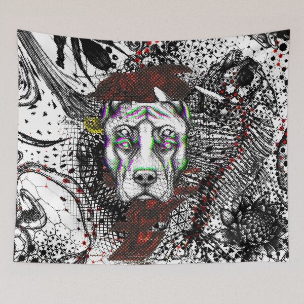 Item preview, Bad Dog Glitch designed and sold by fakeface.