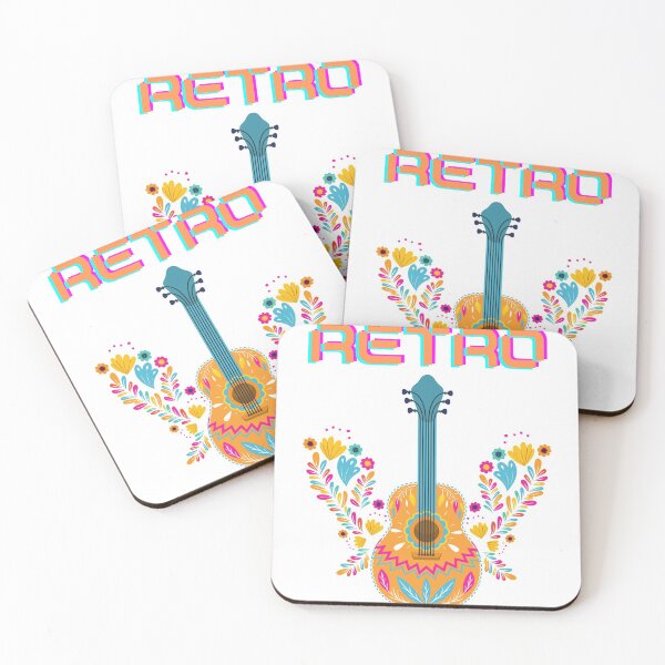 Item preview, retro guitar image designed and sold by Artworx88.