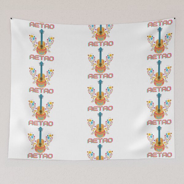 Item preview, retro guitar image designed and sold by Artworx88.