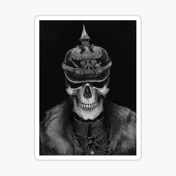 Vista previa del artículo con la obra «Primera Guerra Mundial - Muerte Imperial», diseñado y vendido por Otto von Faust.