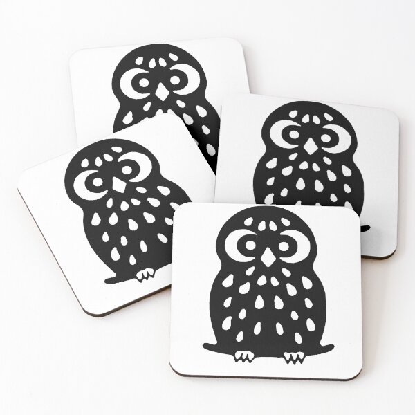 Item preview, Black owl outline designed and sold by Dalyndigital Photography.