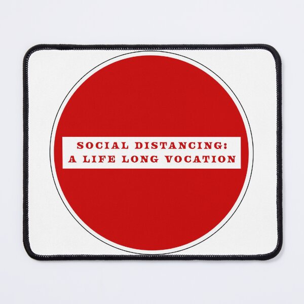 Item preview, social distancing: a life long vocation designed and sold by LPDesignsUK.