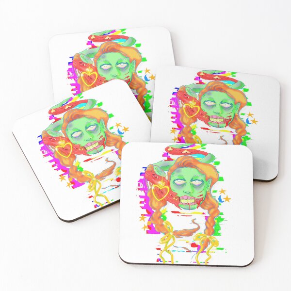 Item preview, Zombie Glitch Girl designed and sold by omnishamblesart.