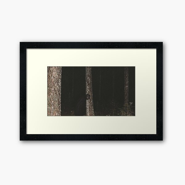 Forest Troll Framed Art Print