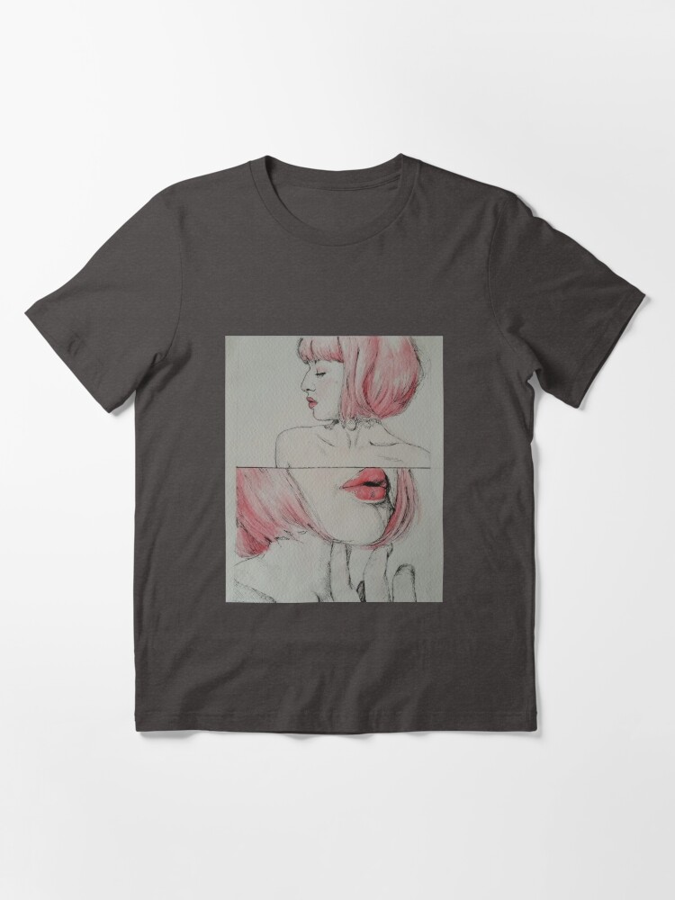 Anais Gallagher Pink Wig Essential T Shirt for Sale by SiobhraFarrell Redbubble