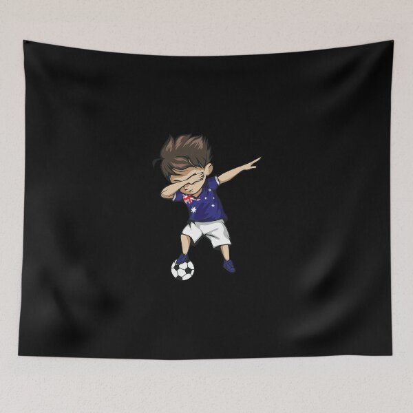 Item preview, Dabbing Soccer Boy Australia Jersey Australia Football designed and sold by derekvella.