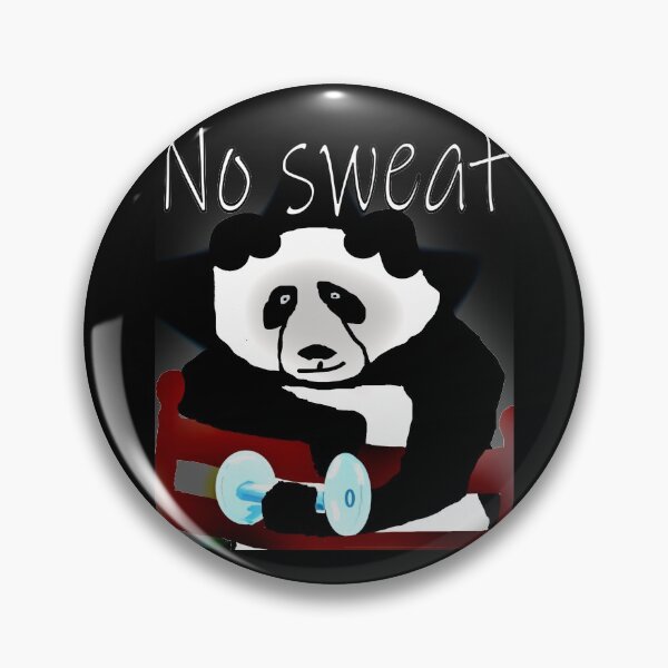 Item preview, Panda no sweat designed and sold by CottagePop.