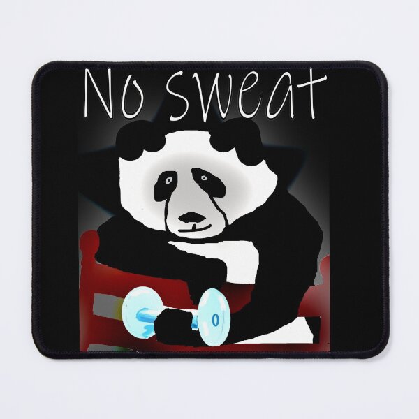 Item preview, Panda no sweat designed and sold by CottagePop.