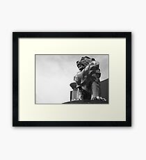The MGM Lion Framed Print