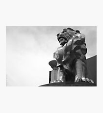 The MGM Lion Photographic Print