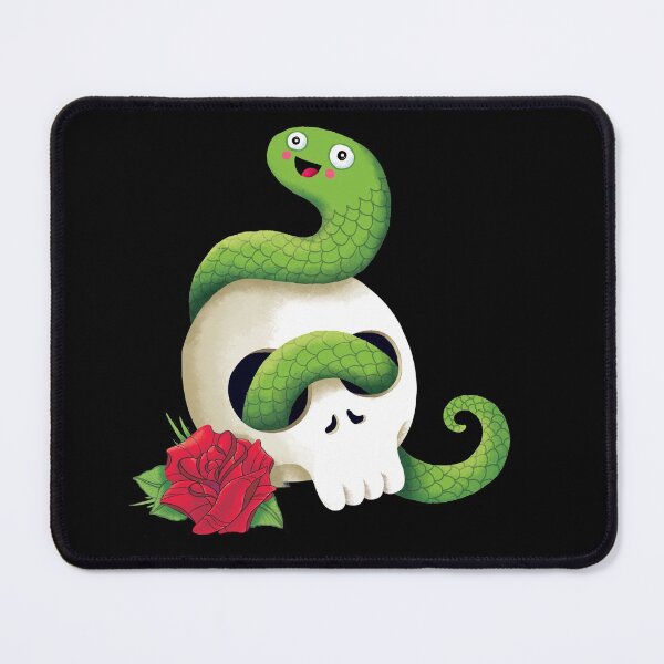 Item preview, Ultra Badass Snake in Skull designed and sold by DinoMike.