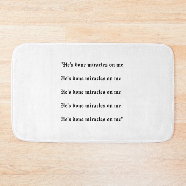 Item preview, HE'S DONE MIRACLES ON ME KANYE WEST DONDA designed and sold by teoMatteo.