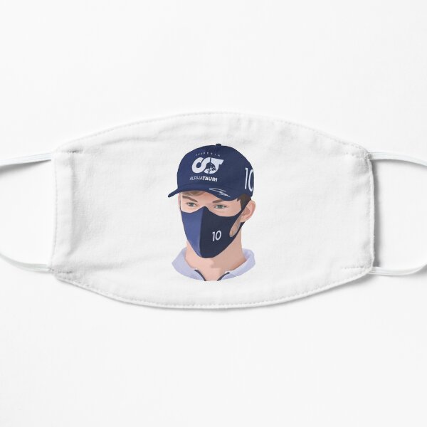 Gasly AlphaTauri Flache Maske