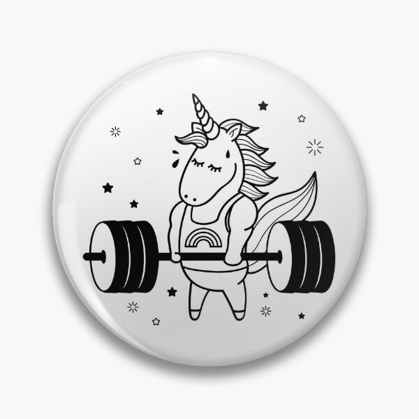 Item preview, Tight AF - Bodybuilder Unicorn designed and sold by LKDesigns24.