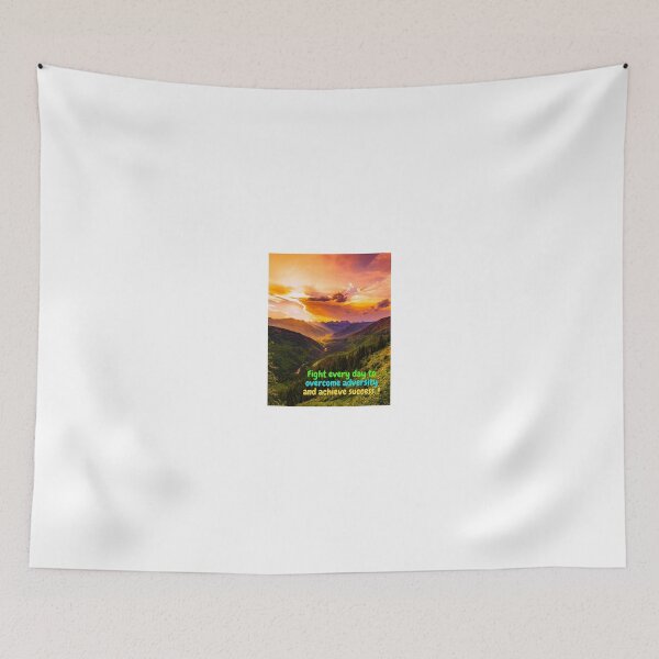 Item preview, fight every day to overcome adversity and achieve success designed and sold by pirikiti64-.