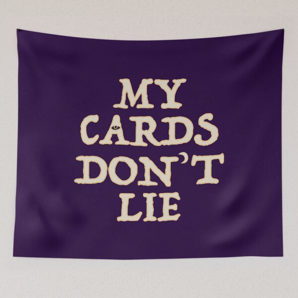 Item preview, "My Cards Don't Lie" Tarot Witch's designed and sold by Happy Puppy Print On Demand.