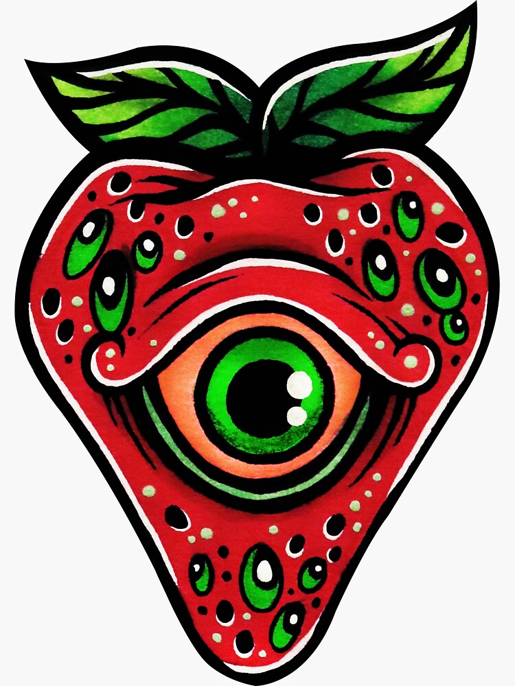 "Sugar High" Sticker for Sale by fishbowlart Redbubble