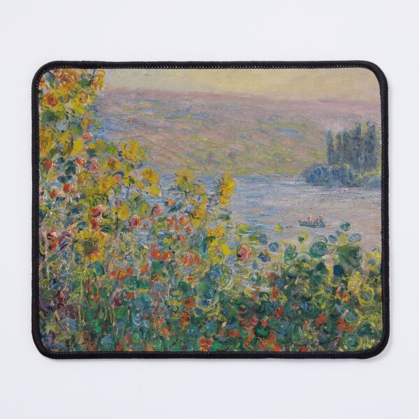 Item preview, Flower Beds at Vétheuil, Claude Monet designed and sold by fourretout.