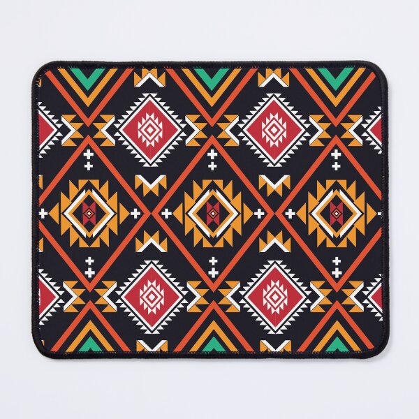 Item preview, colorful ethnic geometric pattern designed and sold by GeomePattern.