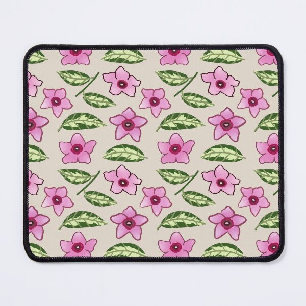 Item preview, Hoya Carnosa - Pink and Green Plant Flower Illustration  designed and sold by TheRainbowRoom.