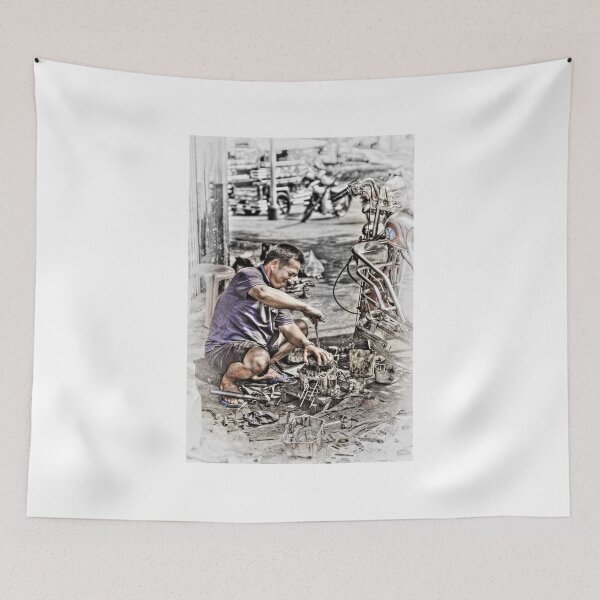 Item preview, The Mechanic designed and sold by Huskyyy Designs.