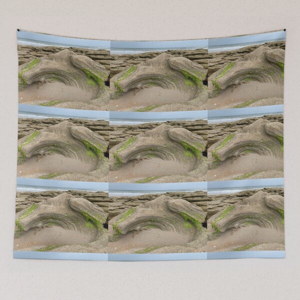 Item preview, Coquina Stone Arch at St. Augustine Beach, Florida designed and sold by InkyandCotton.