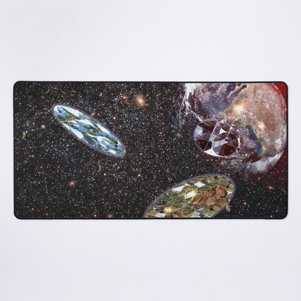 Escape From Earth Desk Mat