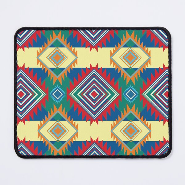 Item preview, colorful ethnic geometric pattern designed and sold by GeomePattern.