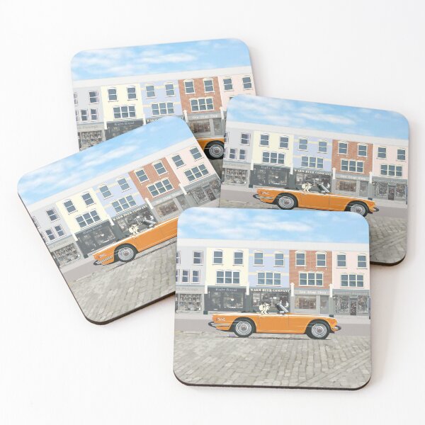 Item preview, Late Topaz (orange) color TR6 – the Classic British Sports Car designed and sold by Bigs66.