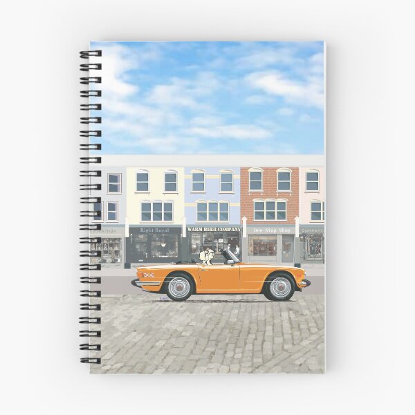 Item preview, Late Topaz (orange) color TR6 – the Classic British Sports Car designed and sold by Bigs66.