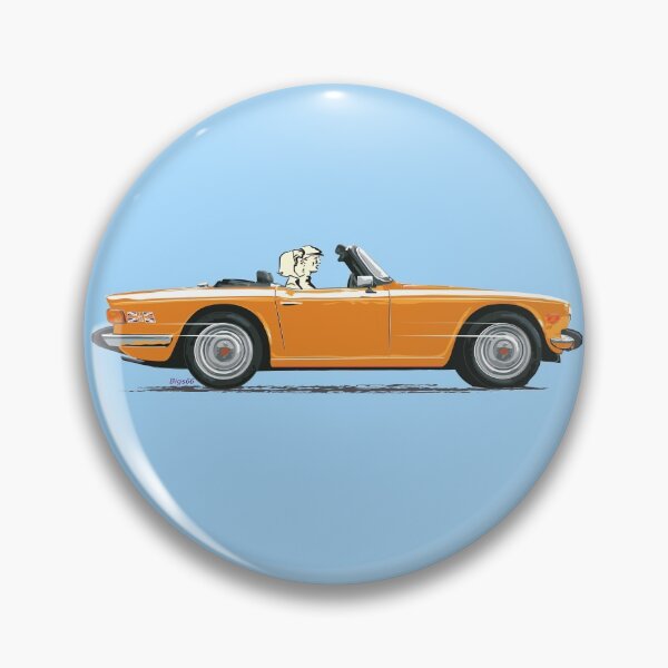 Item preview, Late Topaz (orange) color TR6 – the Classic British Sports Car designed and sold by Bigs66.