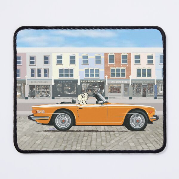 Item preview, Late Topaz (orange) color TR6 – the Classic British Sports Car designed and sold by Bigs66.