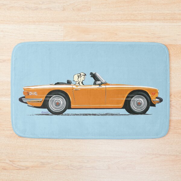 Item preview, Late Topaz (orange) color TR6 – the Classic British Sports Car designed and sold by Bigs66.