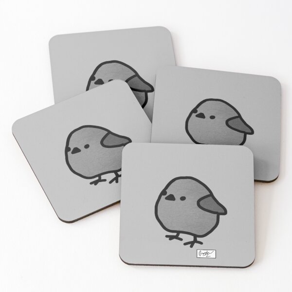 Item preview, Dark Gray Bird Doodle designed and sold by tdoodles.