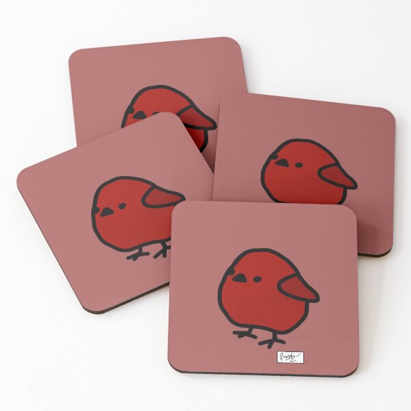 Item preview, Red Bird Doodle designed and sold by tdoodles.