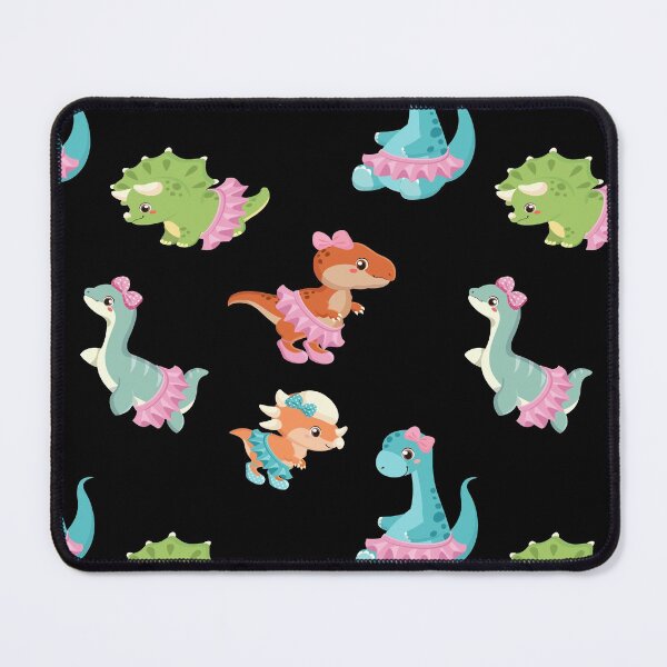 Item preview, Dino Ballet Pattern designed and sold by YueHeng Creates ⭐⭐⭐⭐⭐.