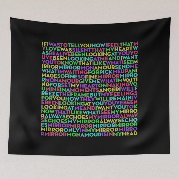 Item preview, Mirror Mirror (Mon Amour) (lyrics) v.1 designed and sold by x1brett.