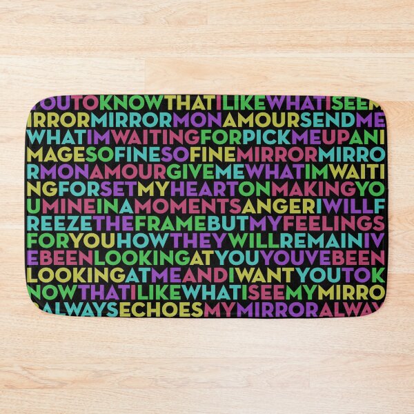 Item preview, Mirror Mirror (Mon Amour) (lyrics) v.1 designed and sold by x1brett.