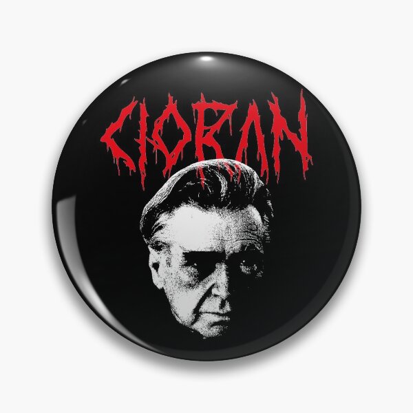 Item preview, Emil Cioran - Metal Philosopher designed and sold by The Philosopher's Shirt.