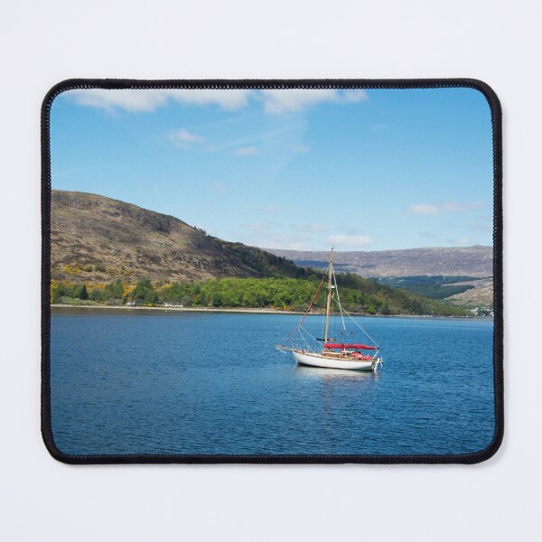 Item preview, Boat on Loch Linnhe designed and sold by Alternative Perspectives.